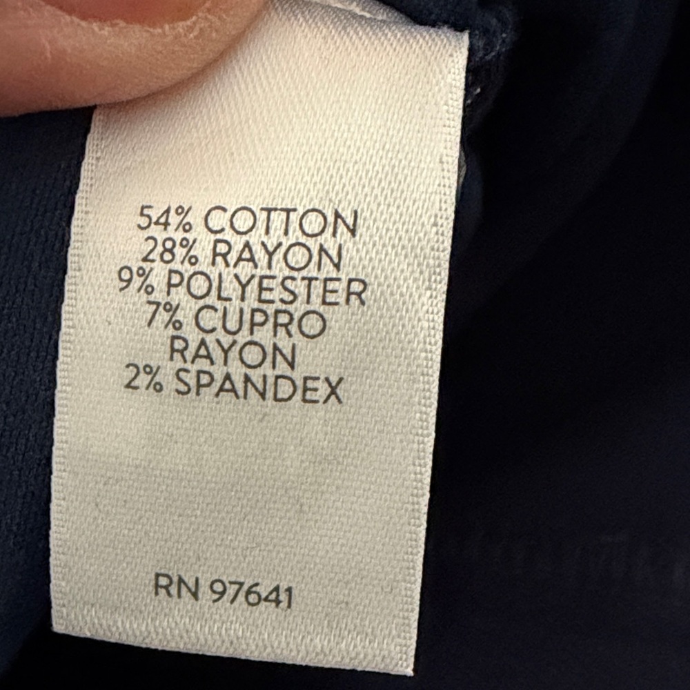 J. Jill Deep Blue Cargo Pants - Picture 10 of 10